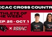 CROSS COUNTRY'S RAMONE AND JULIAN EARN ICCAC ATHLETE OF THE WEEK