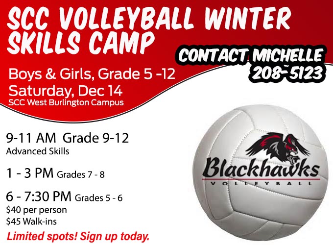 Volleyball to Host Winter Skills Camp