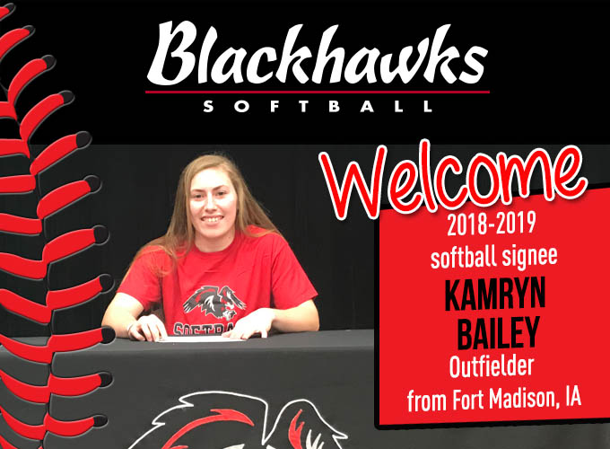 Softball Signs Player from Fort Madison