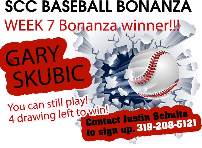 Baseball Bonanza Week 7 Winner