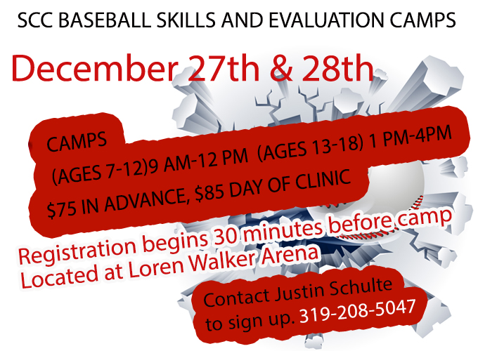 Baseball to Hold Winter Break Skills & Evaluation Camps