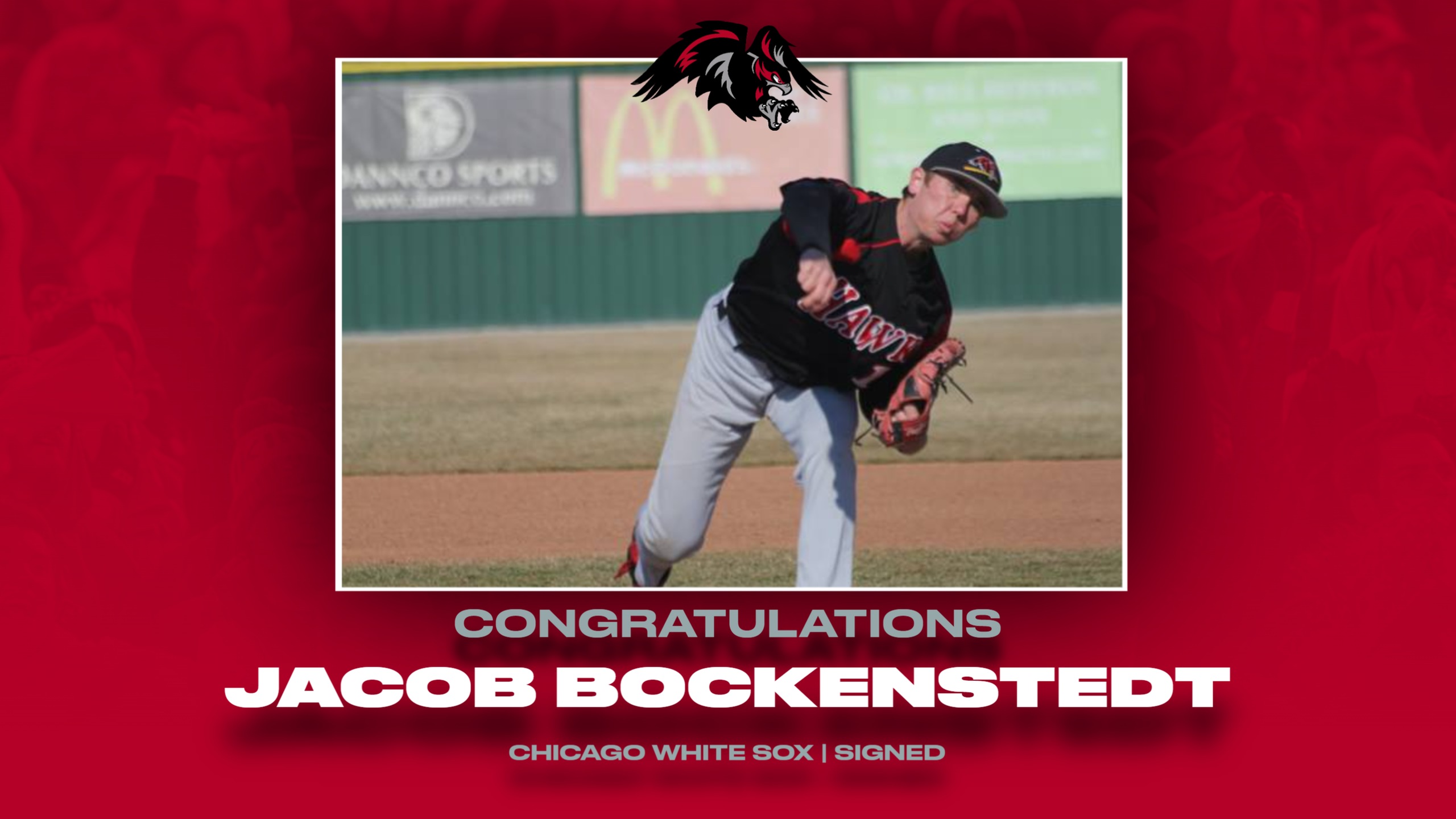 Former Blackhawk Jacob Bockenstedt signs with Chicago White Sox