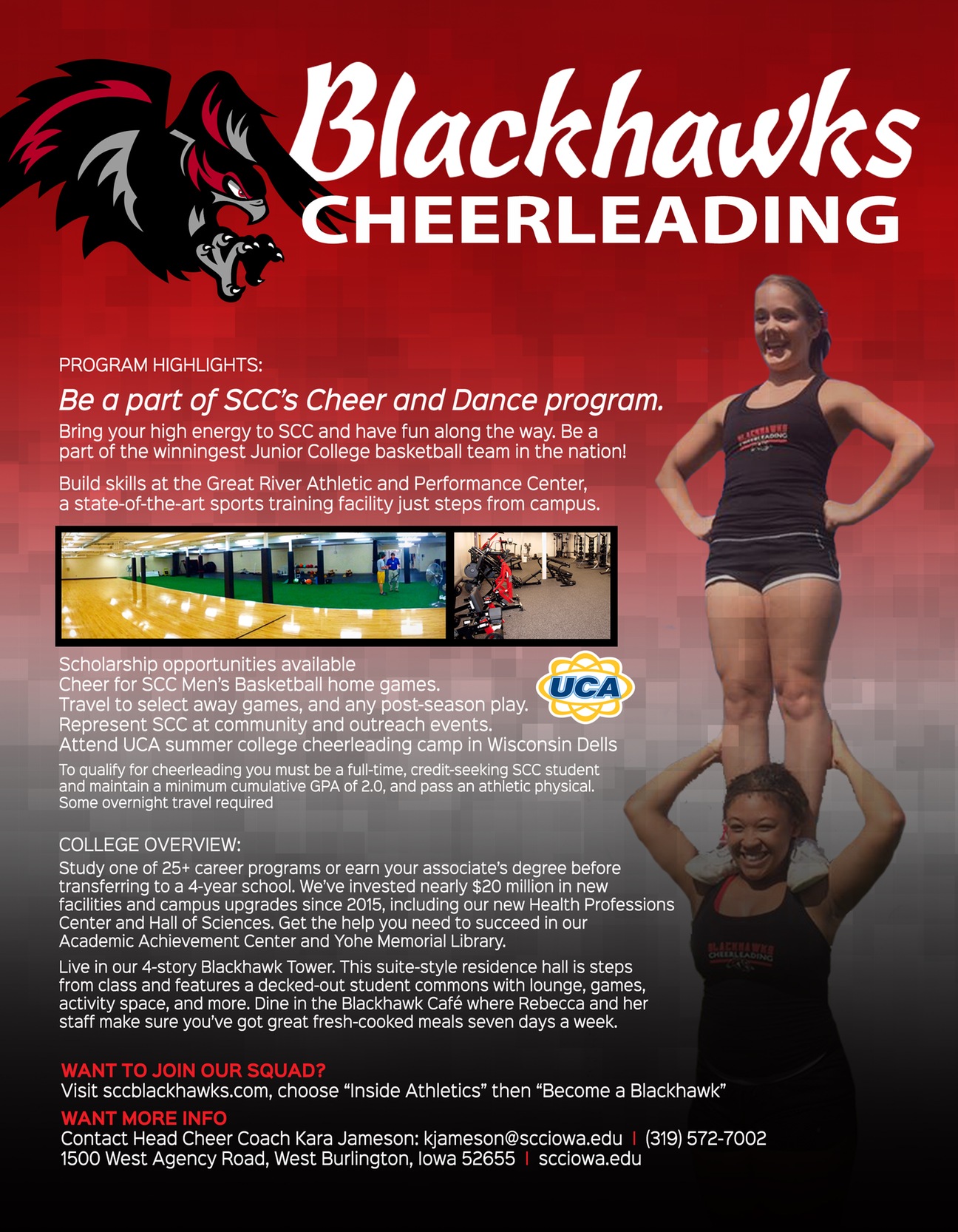 Join the SCC Cheer and Dance Team