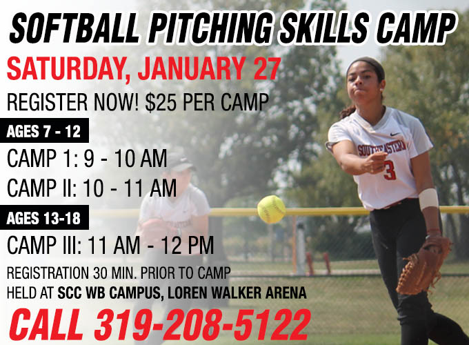 Softball to Host Pitching Camp