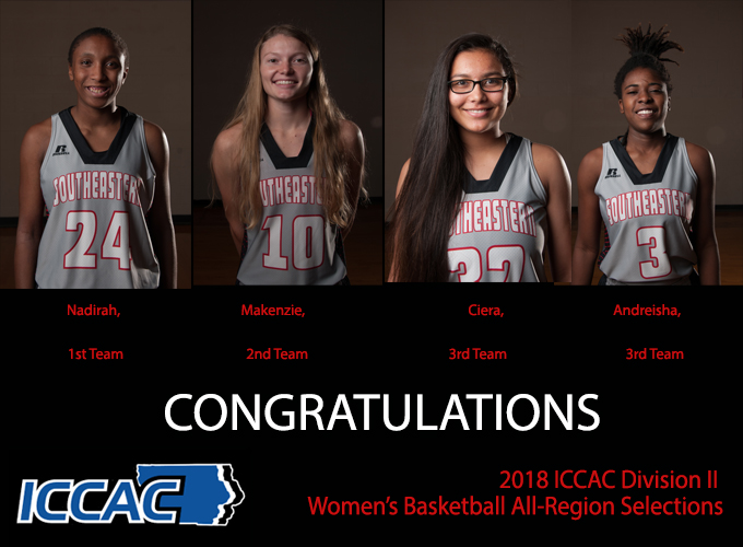 Women's Basketball Players Receive Conference Honors