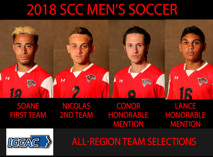 Men's Soccer Players Earn Conference Honors