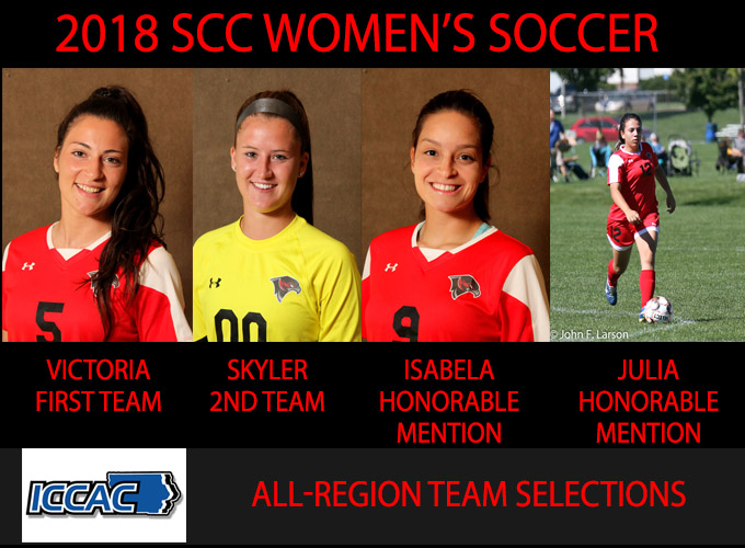 SCC Women's Soccer Players Earn Conference Honors
