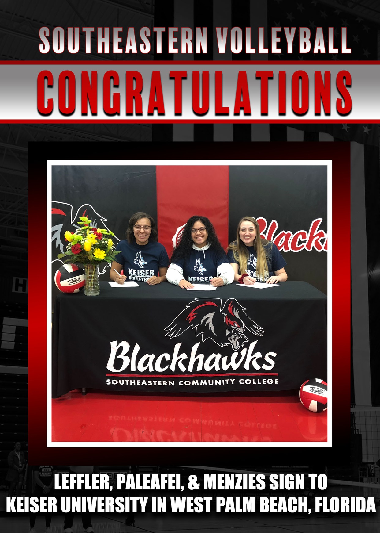 SCC Volleyball Sophomores Commit to Four Year Level