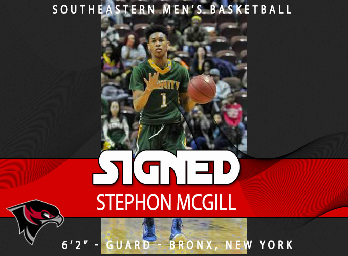 Men's Basketball Signs Stephon McGill